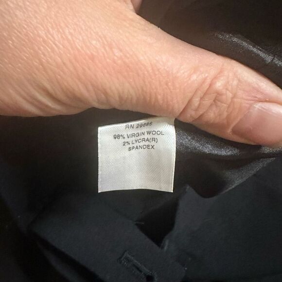 Pendleton black wool pants 4 - Picture 4 of 9